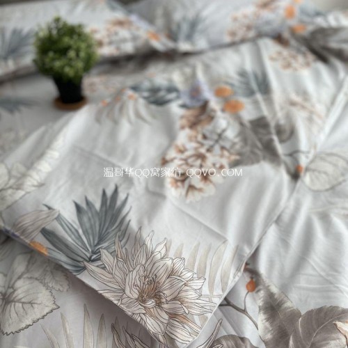 1 Place et demie Multicolore Microfibre Italian Bed Linen Fantasy Parure de lit complète